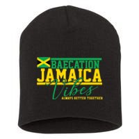 Bae-cation Jamaica Vibes better together matchin couple Short Acrylic Beanie