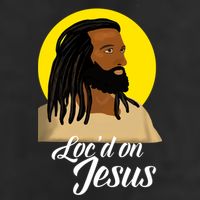 Black Jesus With Locs African American Christian Christmas Gift Cool Comfort Performance Bucket Hat