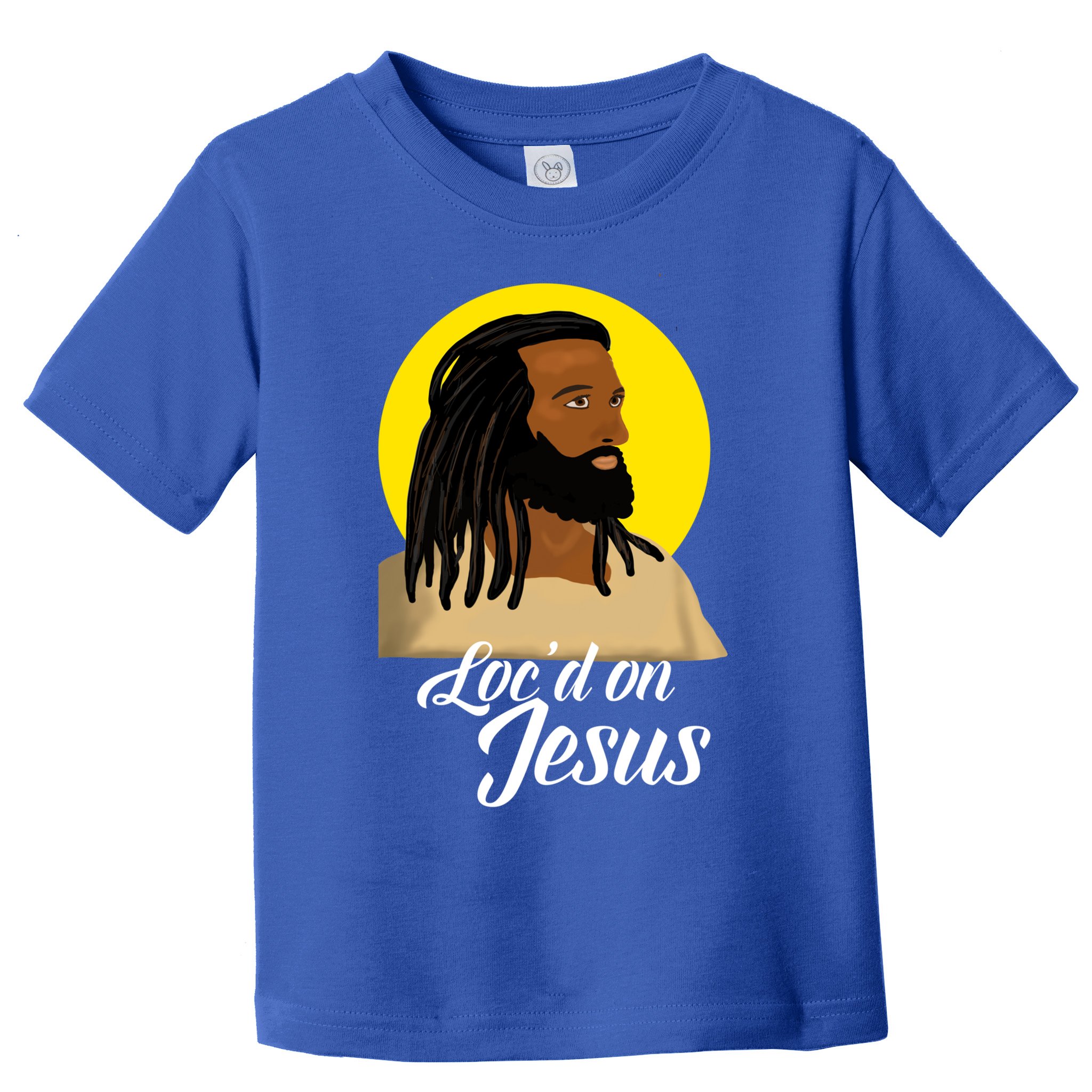 Black Jesus With Locs African American Christian Christmas Gift Toddler T-Shirt