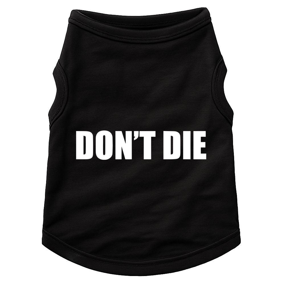 Bryan Johnson Wearing DonT Die Doggie Tank
