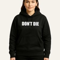 Bryan Johnson Wearing DonT Die Hoodie