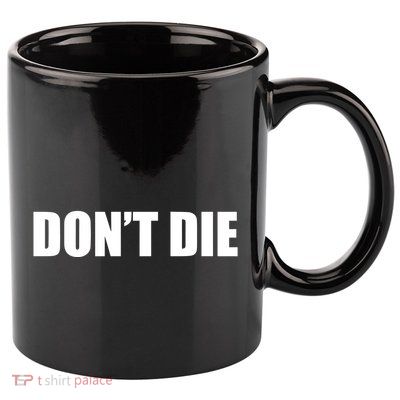 Bryan Johnson Wearing DonT Die 11oz C Handle Ceramic Mug