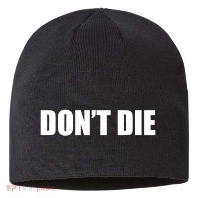Bryan Johnson Wearing DonT Die Sustainable Beanie