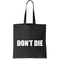 Bryan Johnson Wearing DonT Die Bag