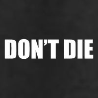 Bryan Johnson Wearing DonT Die Golf Towel