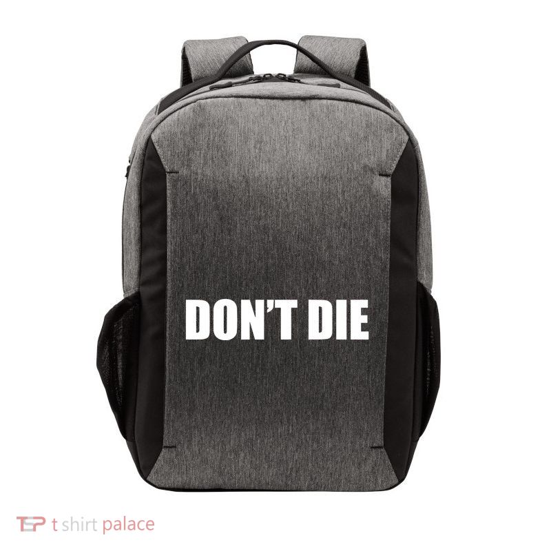 Bryan Johnson Wearing DonT Die Vector Backpack