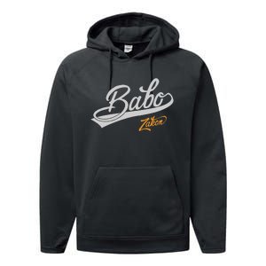 Babo Je Zakon Bosnian Dad Performance Fleece Hoodie