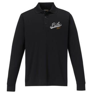 Babo Je Zakon Bosnian Dad Performance Long Sleeve Polo