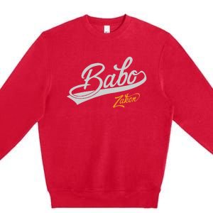 Babo Je Zakon Bosnian Dad Premium Crewneck Sweatshirt