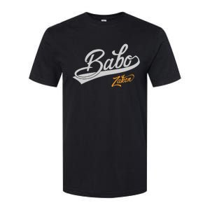 Babo Je Zakon Bosnian Dad Softstyle CVC T-Shirt