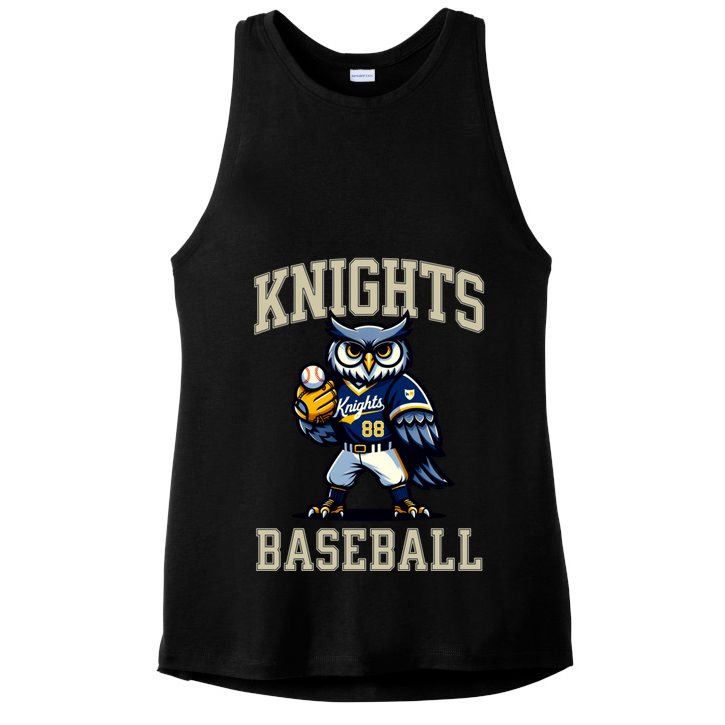 Blaine Knights 35+ Baseball Screech Owl #88 Ladies PosiCharge Tri-Blend Wicking Tank