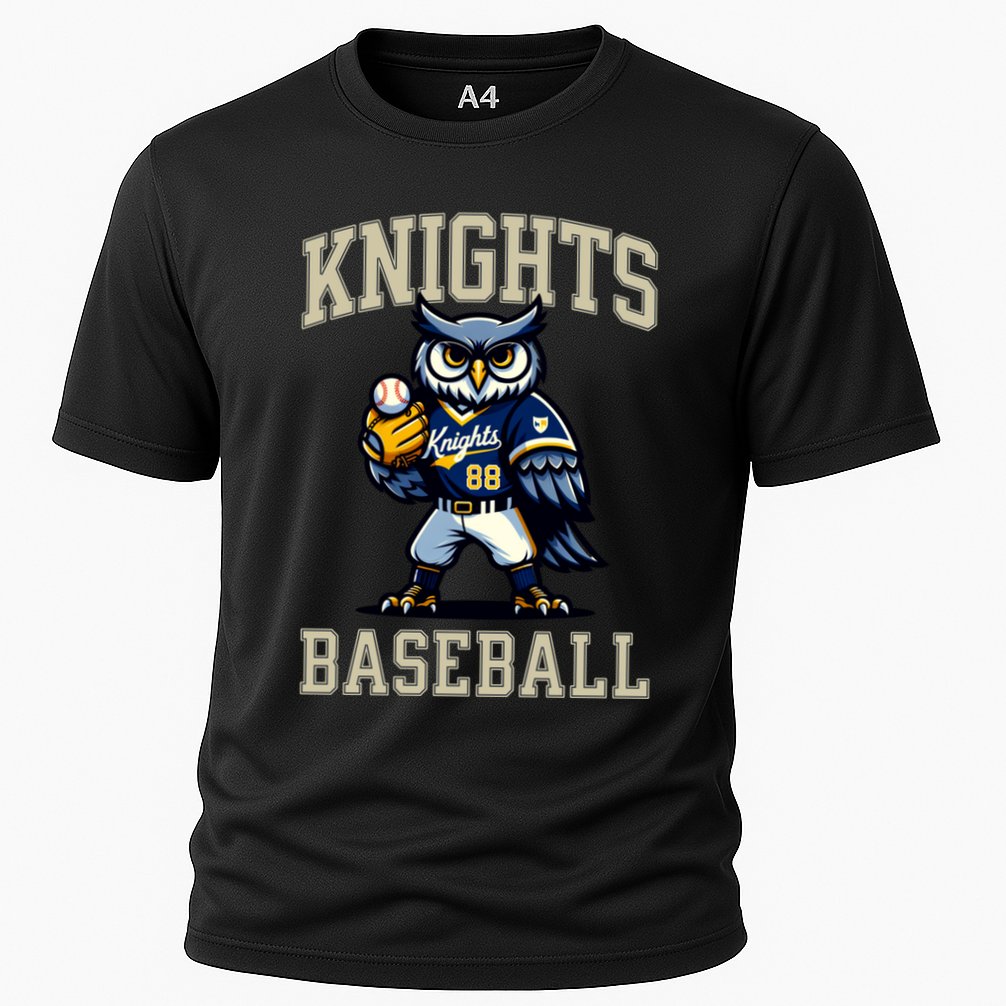 Blaine Knights 35+ Baseball Screech Owl #88 Cooling Performance Crew T-Shirt