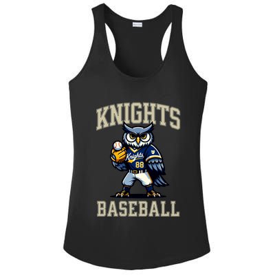 Blaine Knights 35+ Baseball Screech Owl #88 Ladies PosiCharge Competitor Racerback Tank