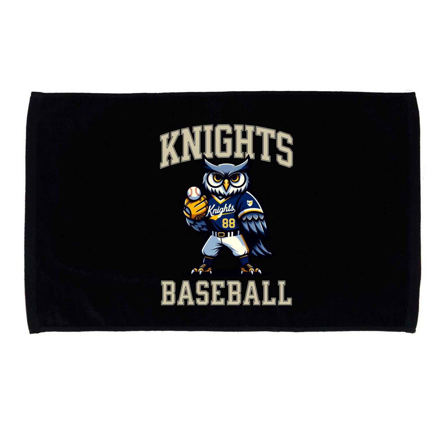 Blaine Knights 35+ Baseball Screech Owl #88 Microfiber Hand Towel