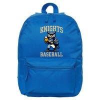 Blaine Knights 35+ Baseball Screech Owl #88 16 in Basic Backpack