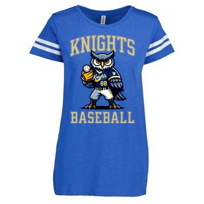 Blaine Knights 35+ Baseball Screech Owl #88 Enza Ladies Jersey Football T-Shirt