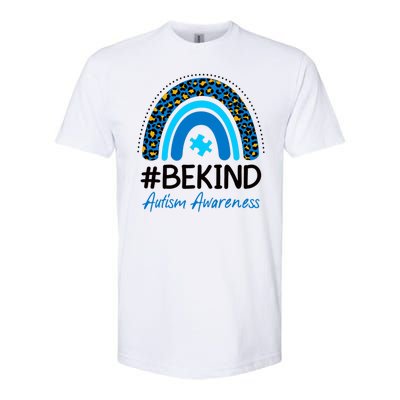 Be Kind Autism Awareness Puzzle Rainbow Softstyle® CVC T-Shirt