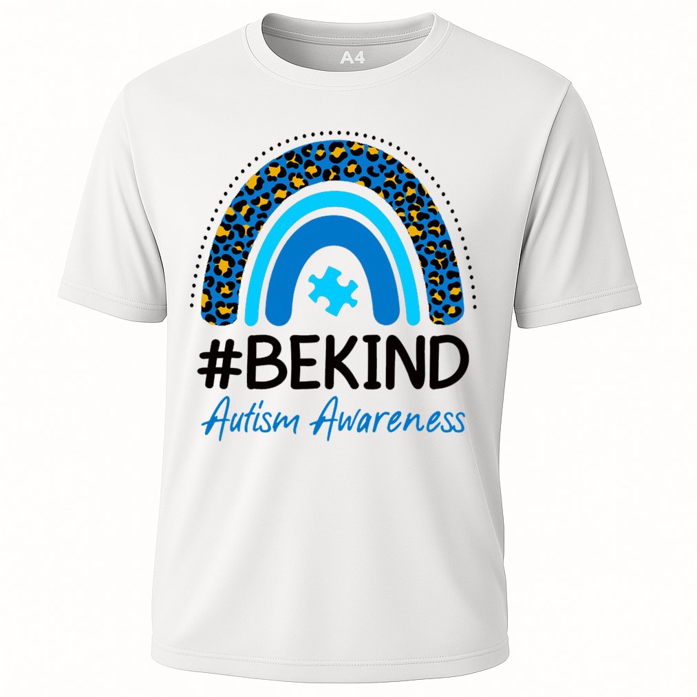 Be Kind Autism Awareness Puzzle Rainbow Performance Shirt