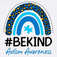 Be Kind Autism Awareness Puzzle Rainbow Cooling Performance Long Sleeve Crew