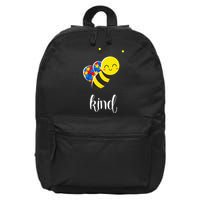 Be Kind Autism Awareness Puzzle Autistic Child Cute Gift 16 in Basic Backpack