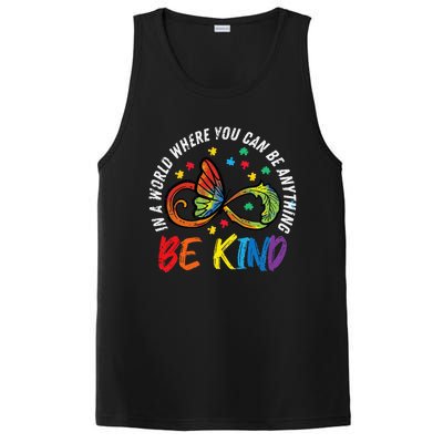 Be Kind Autism Infinity Butterfly Awareness PosiCharge Competitor Tank