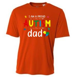 Be Kind Autism Awareness Gift Proud Autism Dad #Autismawareness Gift Cooling Performance Crew T-Shirt