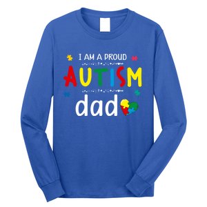 Be Kind Autism Awareness Gift Proud Autism Dad #Autismawareness Gift Long Sleeve Shirt