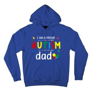 Be Kind Autism Awareness Gift Proud Autism Dad #Autismawareness Gift Tall Hoodie