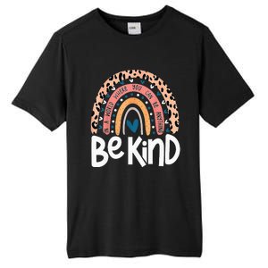 Be Kind Anti Bullying Orange Unity Day Leopard Raibow Tall Fusion ChromaSoft Performance T-Shirt