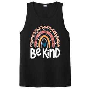 Be Kind Anti Bullying Orange Unity Day Leopard Raibow PosiCharge Competitor Tank