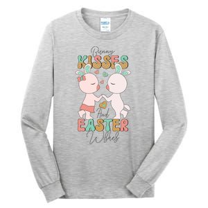 Bunny Kisses And Easter Wishes Tall Long Sleeve T-Shirt