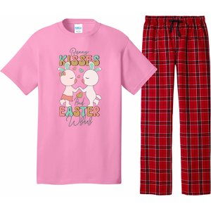 Bunny Kisses And Easter Wishes Pajama Set