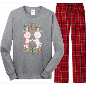 Bunny Kisses And Easter Wishes Long Sleeve Pajama Set