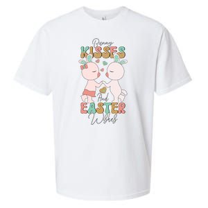 Bunny Kisses And Easter Wishes Sueded Cloud Jersey T-Shirt