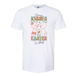 Bunny Kisses And Easter Wishes Softstyle CVC T-Shirt