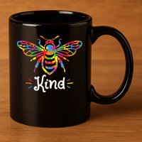 Be Kind Autism Awareness Autism Bee Kind 11oz C Handle Ceramic Mug