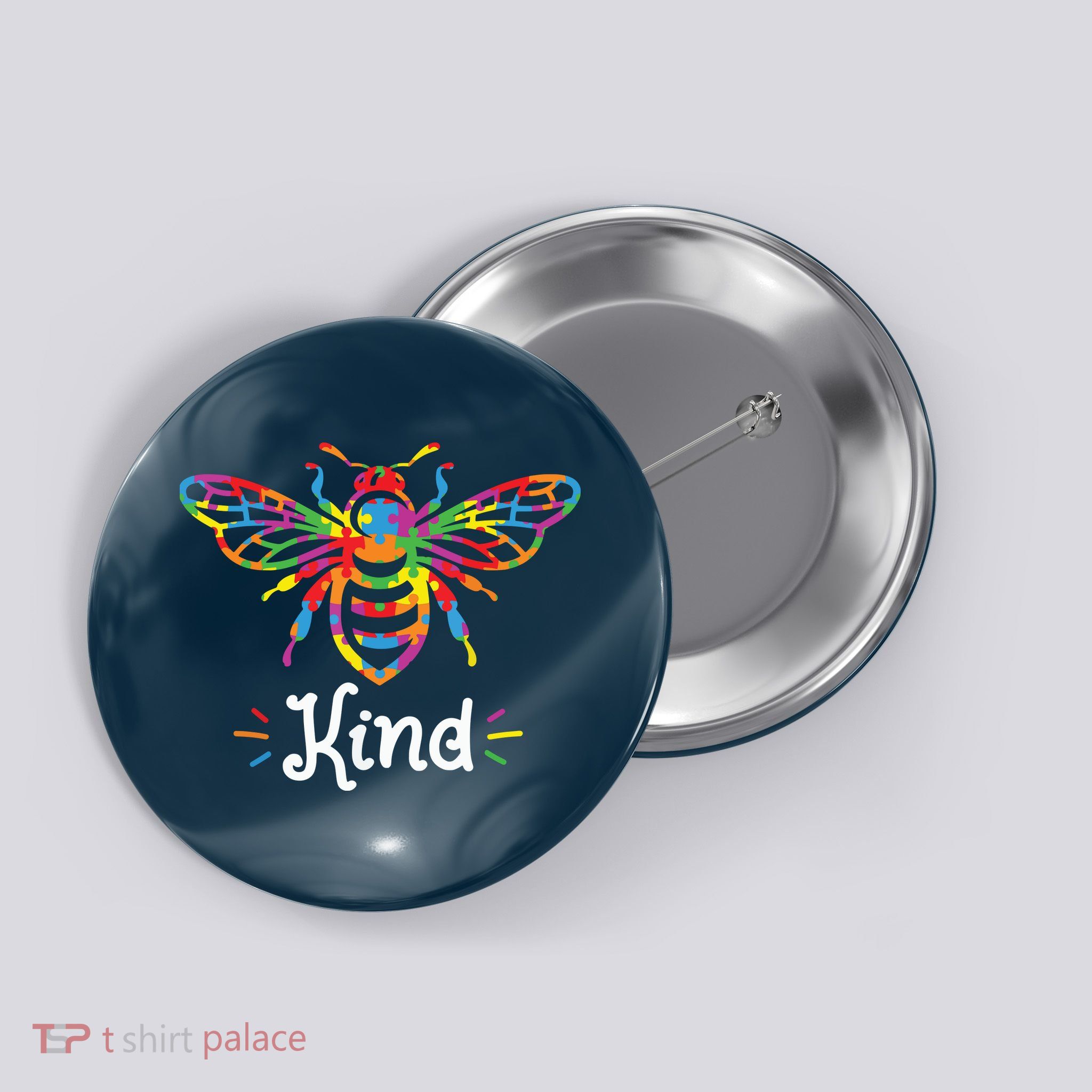 Be Kind Autism Awareness Autism Bee Kind Button