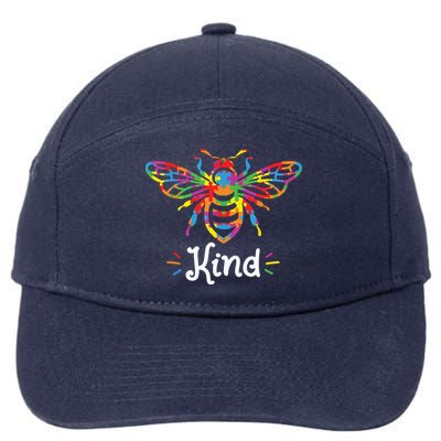 Be Kind Autism Awareness Autism Bee Kind 7-Panel Snapback Hat