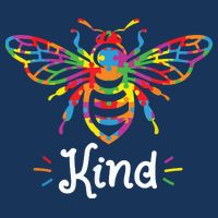 Be Kind Autism Awareness Autism Bee Kind Drawstring Bag