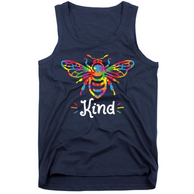 Be Kind Autism Awareness Autism Bee Kind Tank Top