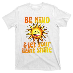 Be Kind And Let Your Light Shine Inspirational T-Shirt