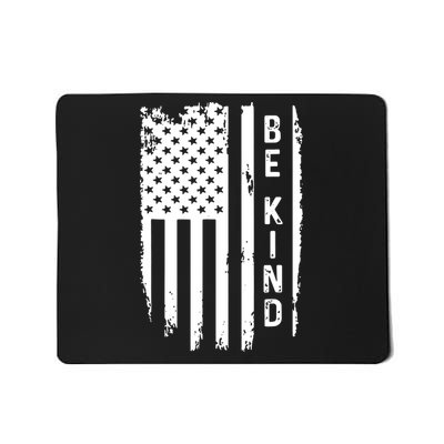 Be Kind American Flag Anti Bullying Unity Day Orange Mousepad