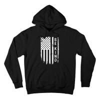 Be Kind American Flag Anti Bullying Unity Day Orange Tall Hoodie