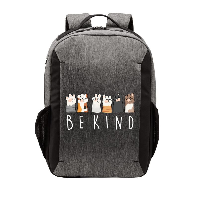 Be Kind Asl Sign Language Kindness Cat Paws Finger Signs Vector Backpack