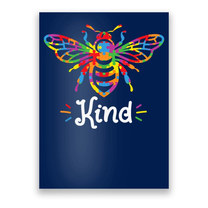 Be Kind Autism Awareness,Autism Bee Kind Poster