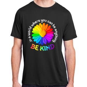 Be Kind AntiBullying Kindness Orange Unity Day Sunflower Adult ChromaSoft Performance T-Shirt