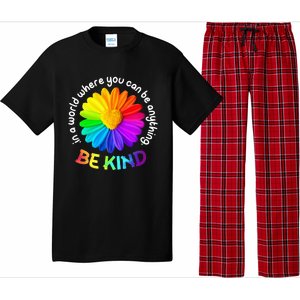 Be Kind AntiBullying Kindness Orange Unity Day Sunflower Pajama Set