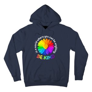 Be Kind AntiBullying Kindness Orange Unity Day Sunflower Hoodie