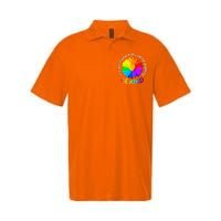 Be Kind AntiBullying Kindness Orange Unity Day Sunflower Softstyle Adult Sport Polo