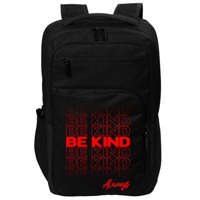 Be Kind Always Plastic Grocery Bag Message Funny Gift Impact Tech Backpack